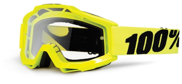 SK-X motocross googles Ride 100% Accuri yellow