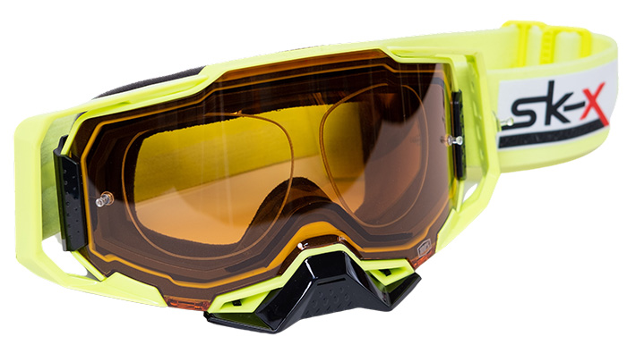 Lunettes de motocross optiques avec correction de la vue de SK-X