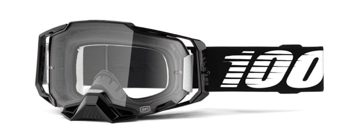 Lunettes de motocross SK-X Ride 100% Armega noir