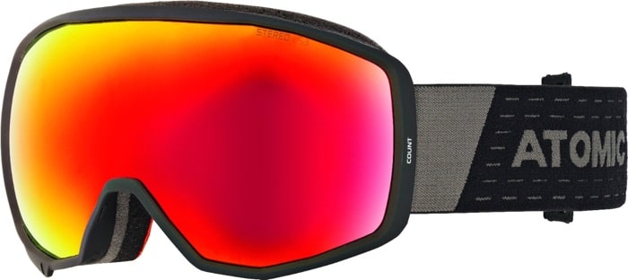Lunettes SK-X Atomic Count Noir Rouge