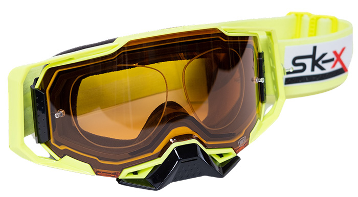Motocross Brille mit optischer Crossbrille mit Sehstärke von SK-X